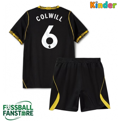 Chelsea Levi Colwill #6 Replik Auswärtstrikot Kinder 2026-27 Kurzarm (+ Kurze Hosen)